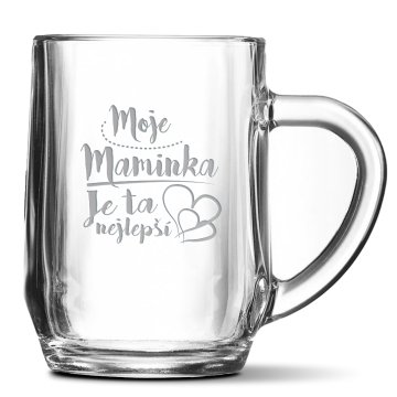 Půllitr Moje maminka je ta nejlepší: 0,5 l