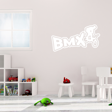 nápis BMX