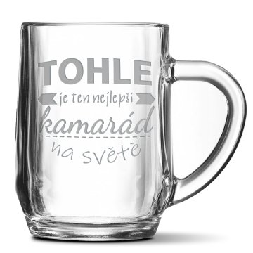 Půllitr Tohle je ten nejlepší kamarád na světě: 0,5 l