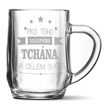 Půllitr Pro toho nejlepšího tchána na celém světě: 0,5 l