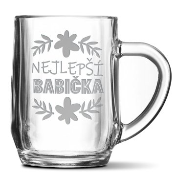 Půllitr Nejlepší babička: 0,5 l