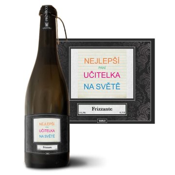 Prosecco Nejlepší paní učitelka na světě: 0,75 l