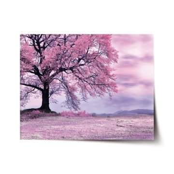 Plakát Růžový strom