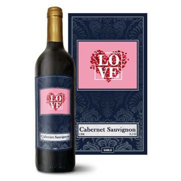 Červené víno I Love you 3: 0,75 l 