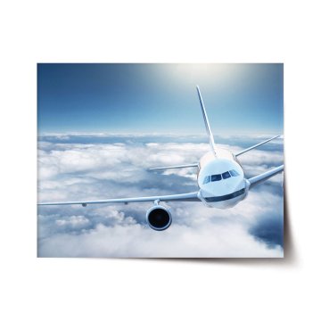 Plakát Letadlo v oblacích