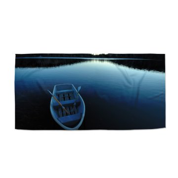 Ručník Loďka na jezeře