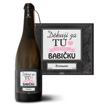 Prosecco Děkuji za tu nejlepší babičku: 0,75 l