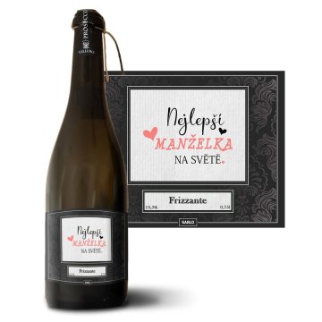 Prosecco Nejlepší manželka na světě: 0,75 l