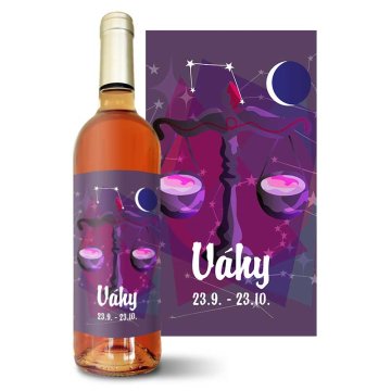 Růžové víno Váhy: 0,75 l
